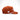 The Bevo burnt orange game-day roper, side view.