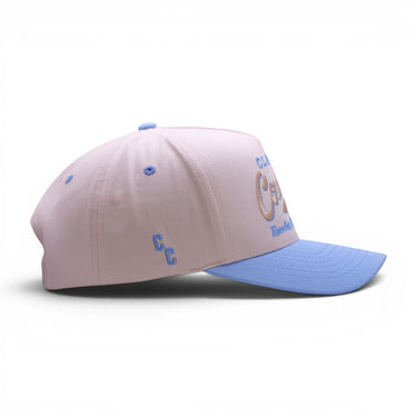 Classic Cowboy The Sedona snapback hat, side view.