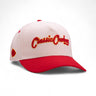 Classic Cowboy The Arrowhead red and gold western snapback with arrow side detail.