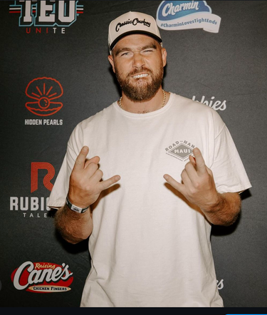 The Kelce snapback by Classic Cowboy, angled view.