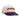 Classic Cowboy The Luka off-white western snapback with purple bill and gold embroidery.