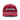 Classic Cowboy The Norman crimson roper snapback with white script embroidery, front view.
