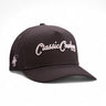 Classic Cowboy The Steel Mesa charcoal western cap, front view.