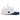 Classic Cowboy The Landry white and navy corduroy snapback, side view of the navy Texas logo.