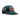 Classic Cowboy The Trailhead deep green mesh back trucker hat with western landscape patch and white rope detail.
