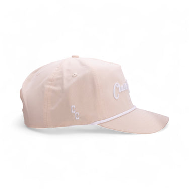 The Wrangler khaki western roper, side view.