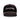 Classic Cowboy black baseball cap with embroidered logo and rope detail