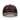 Classic Cowboy brown baseball cap with embroidered logo and camouflage brim.