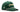 Classic Cowboy green baseball cap with rope detail and embroidered logo. Features perforated side panels and a cowboy graphic.