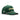 Classic Cowboy green baseball cap with rope detail and embroidered logo. Features perforated side panels and a cowboy graphic.