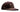 Classic Cowboy The Vaquero baseball cap in deep brown with embroidered logo and camouflage brim.