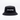 Classic Cowboy western bucket hat with embroidery, side view.